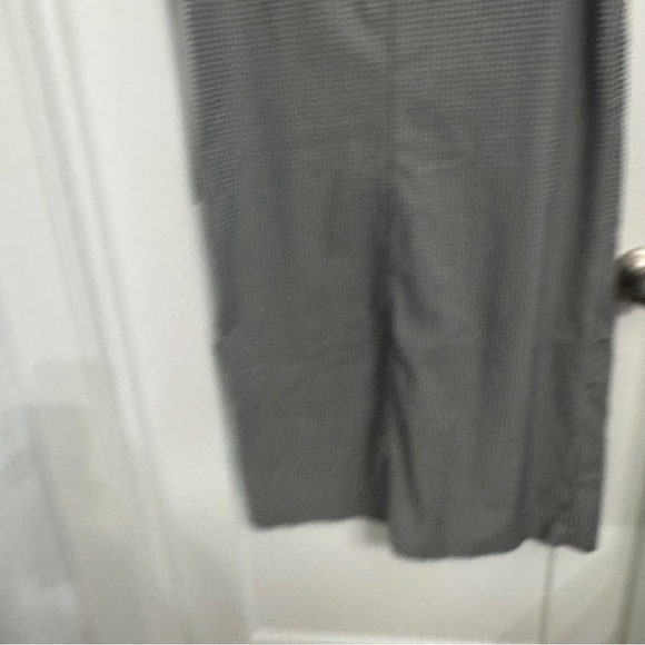 LIZ Claiborne Golf Dress Black and White Checkered Size 12 Sleeveless Midi - Picture 14 of 14